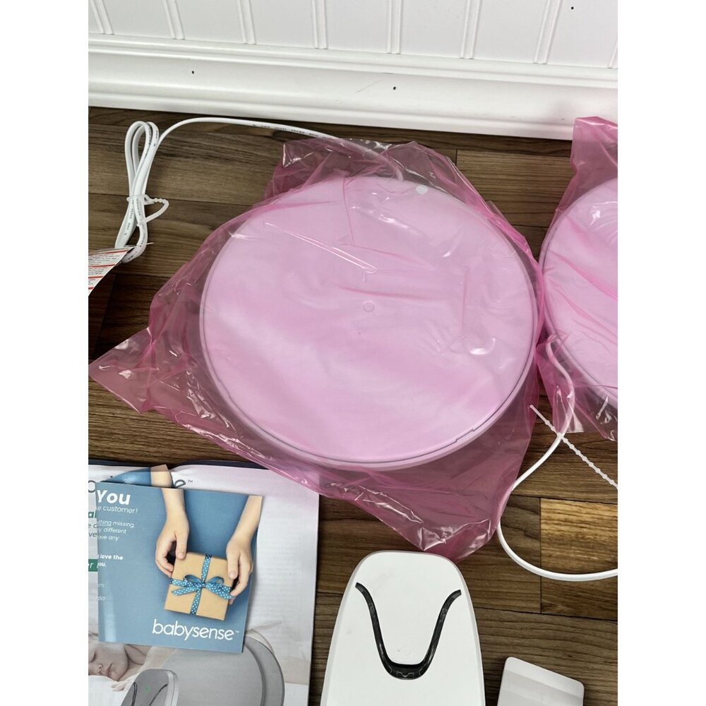BabySense 7 Movement Baby Monitor - White (BSN-BS7) NO MONITOR - Picture 7 of 10